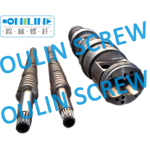 Bimetallic Twin Conical Screw Barrel for Plastic Floor Mat