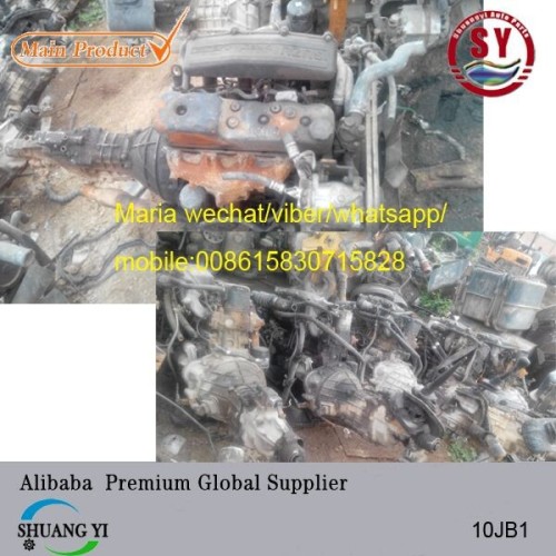 Used Japanese Engine And Transmission Isu Zu 10jb1, High Quality Used