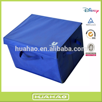 promotional foldable non woven christmas cardboard storage box for supermarket