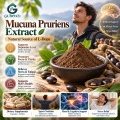 مستخلص Mucuna Pruriens مع 15%-99% L-Dopa للمكملات الغذائية وتطوير التركيبة