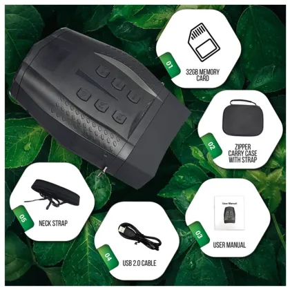 NV5100 Russian Night Vision Binoculars: High Vision HD Video Technology for Improved Sight