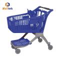 Cart d'achat en plastique pur supermarché