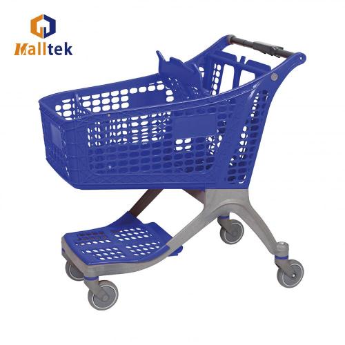 All Plastic Shopping Carts Supermarket Pure Plastic Shopping Cart Manufactory