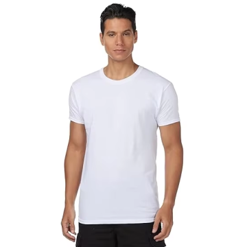 Custom Logo Design Your Own Plain 100% Cotton White Black T-Shirt - Wholesale Prices