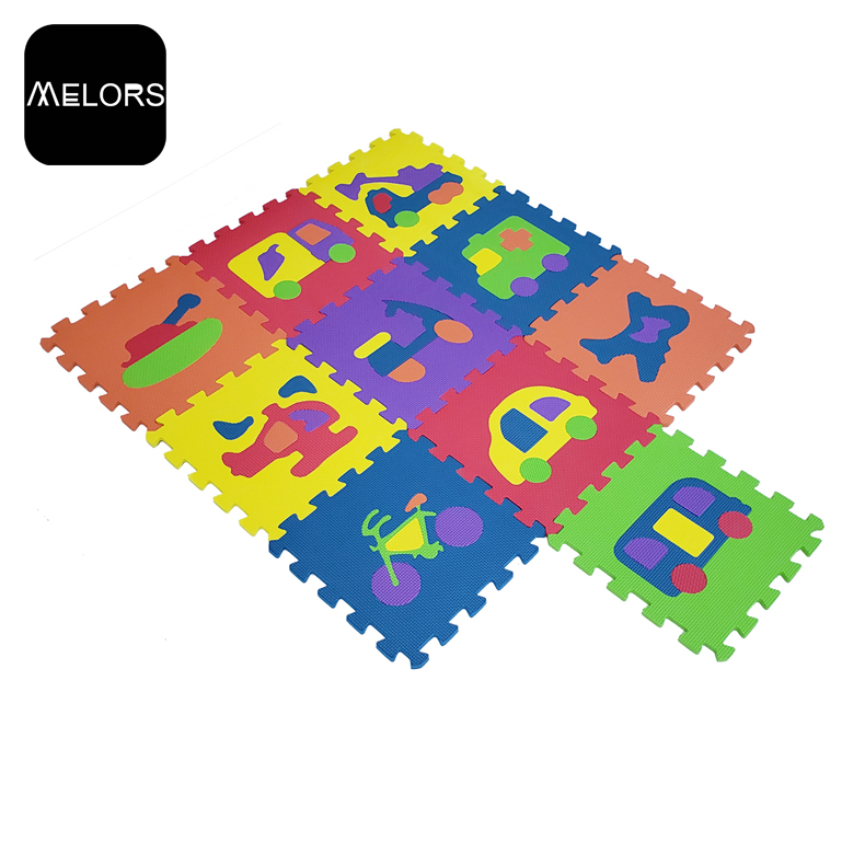 Safe Educational Toy-Style Interlocking EVA Puzzle Mat