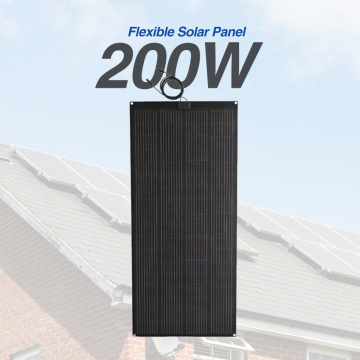 Bendable 200W ETFE Off-Grid Charger for Vehicles and Cabins