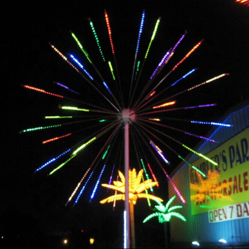 Outdoor LED Fireworks Lights for Christmas and New Year