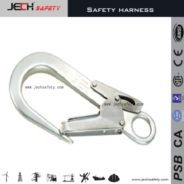 aluminium snap hook gate opening:60MM max load>25KN