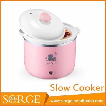 Hot Selling 0.8L 80W Iron Pink Kitchen Food Processor