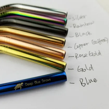 High-quality Stainless Steel Drinking Straws Free Custom