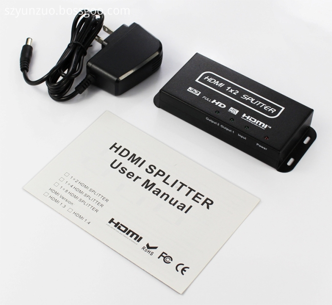 hdmi splitter 1 in 2 out