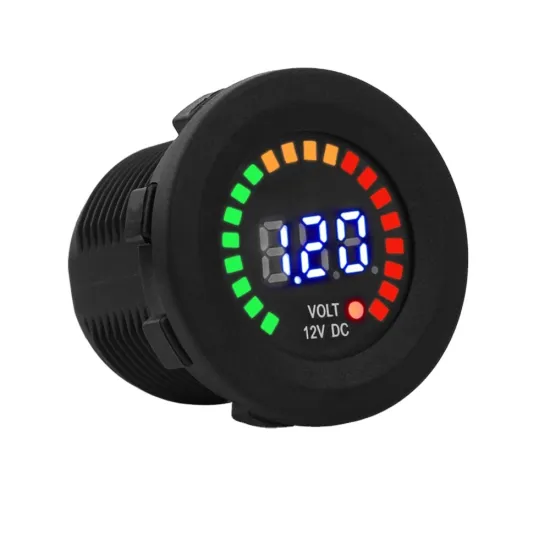 CHSKY Waterproof 12V Motorcycle LED Digital Display Voltmeter
