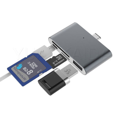 USB Type-C Memory Card Reader