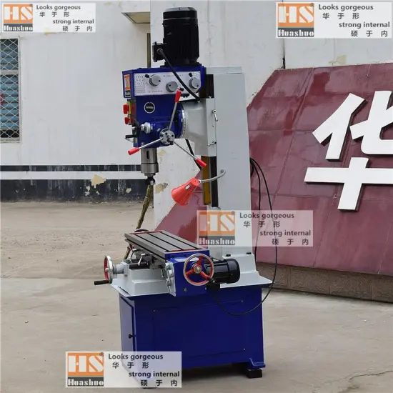 Factory Direct Deals: High-Quality ZX50C Gear Head MT4 Spindle Drilling & Milling Machine - Affordable, Heavy Duty to Light Duty Options Available