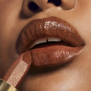 Glide on Smoothly Vegan Organic Sparkle Lipstick