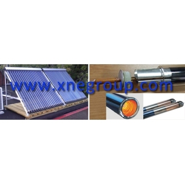 split heat pipe collector set