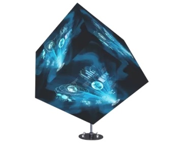 Rmgled Magic Square Cube: WiFi Control HD 3D LED แสดงผลสำหรับห้างสรรพสินค้าและร้านค้า