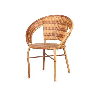 Minimalist Rattan Armchair: A Stylish Addition to Your Living Room Furniture Collection