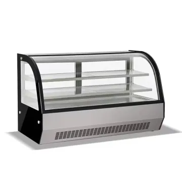 Refrigerated Display Cake Cabinet with Door Open Salad Cases Cold Drinks Chocolate Fruits Food Cooler Refrigeration Equipment