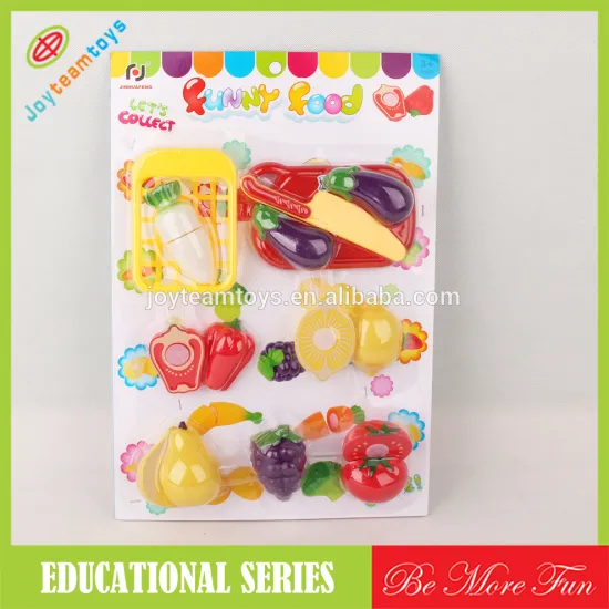 Customized all kinds of fruits cutting toy