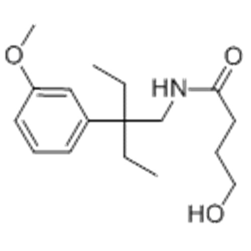 Butanamide,N-[2-ethyl-2-(3-methoxyphenyl)butyl]-4-hydroxy CAS 15687-14-6