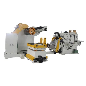 Automatic NC Decoiler Straightener Feeder Machine - 3 in 1 Metal Sheet Equipment CE Certified
