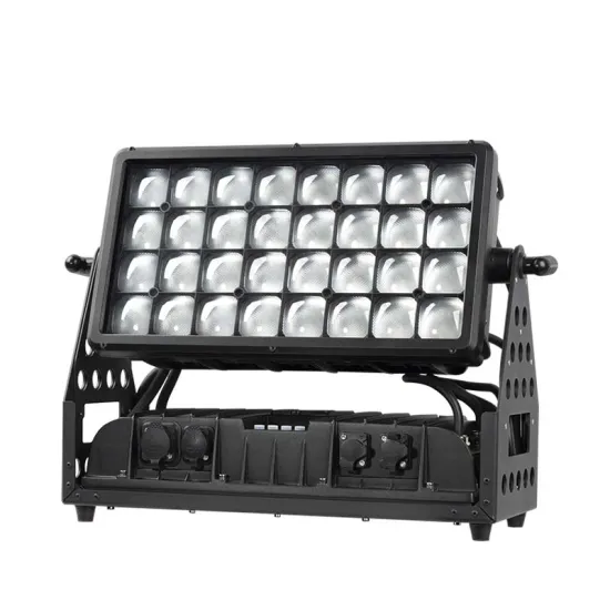 32x40W Outdoor DMX CW+WW Waterproof IP65 Wall Washer LED Light with Barn Door