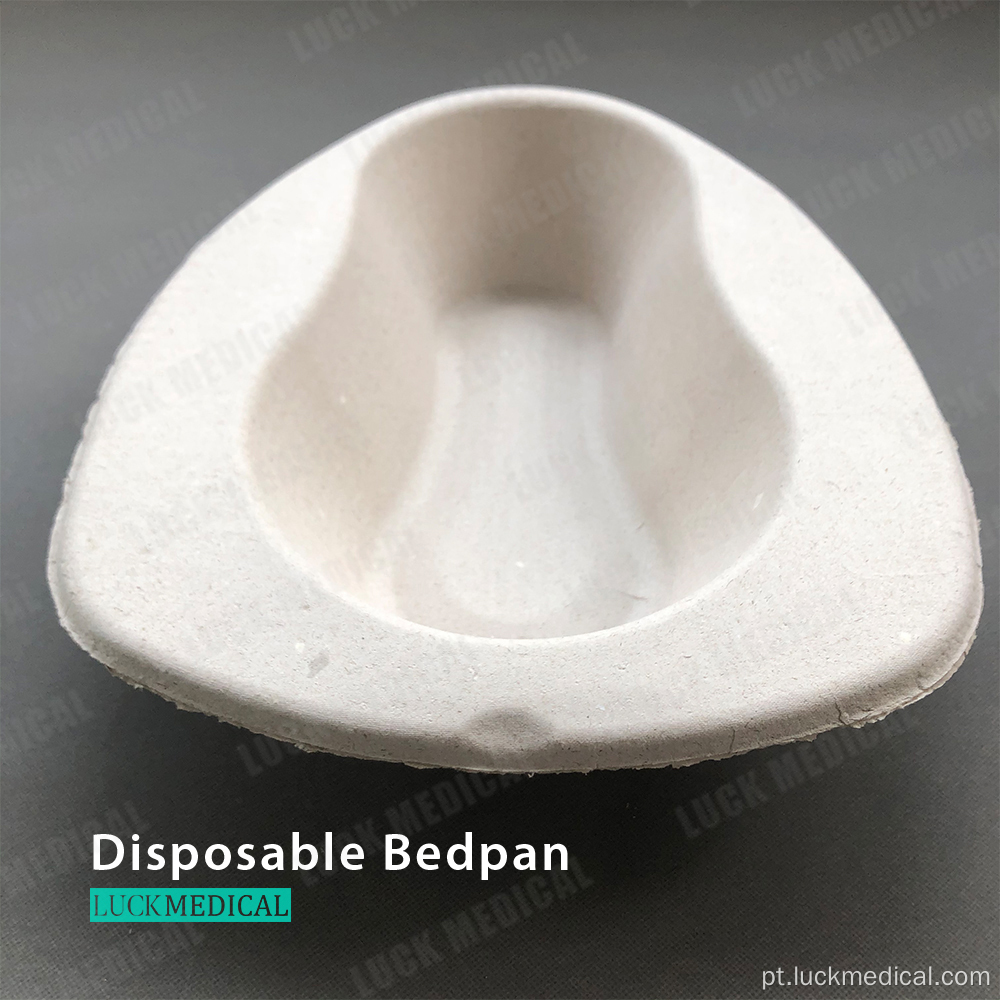 Enfermagem Use Bed Pan Paper Pulp Mold