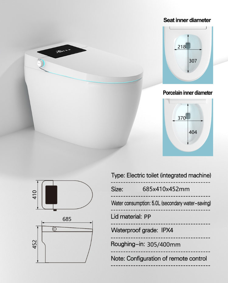 s trap smart bidet toilet