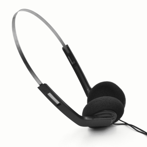 3.5mm Niedrige Kosten Einweg-Headsets Kopfhörer