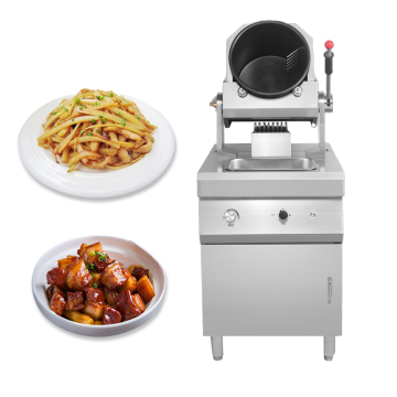 Intelligent Restaurant Robot Cooker for Automatic Wok Cooking