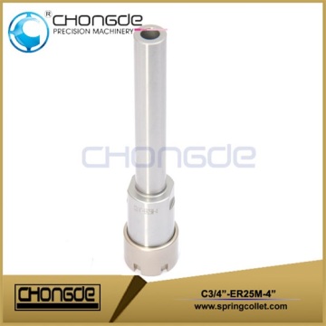 C3/4-ER25-4" straight shank holder