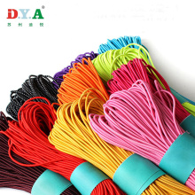 Custom colorful 1mm~10mm Round Rubber Latex Elastic Cord