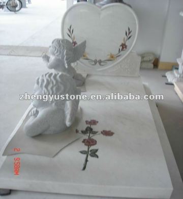 White Marble Tombstone and Monuments