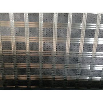 Belagd polyester Geogrid med nonwoven geotextil komposit