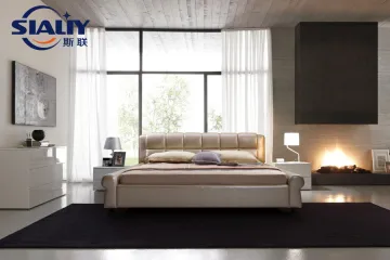 Fresh Modern Leather Bed