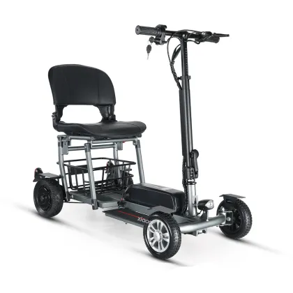 Automatic Folding Handicapped 4-Wheel Portable Mobility Scooters: A Convenient Solution for Elderly and Disabled Users