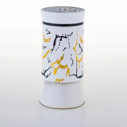 Grassland picnic seasoning bottle set rotary spice bottle rack seasoning jars set small glass jars spices