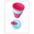 Portable silicone mug for children