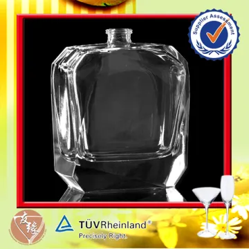 100ML High Quality Glass Empty Rectangular Perfume Bottle For Sale
