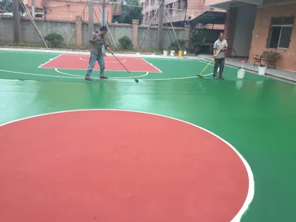 Elastic Acrylic Basketball Court Floor Coating