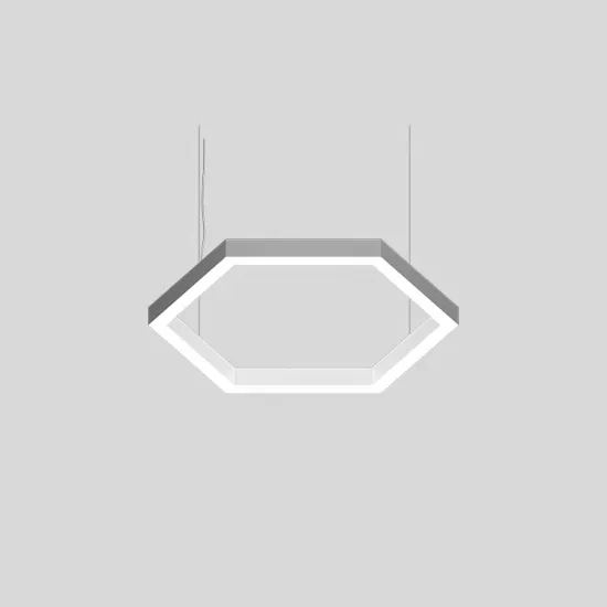 HLINEAR LC6060-H-900 Ceiling Light Hexagon Light Fixture Pendant Modern