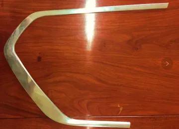 Automobile triangle window trim sample