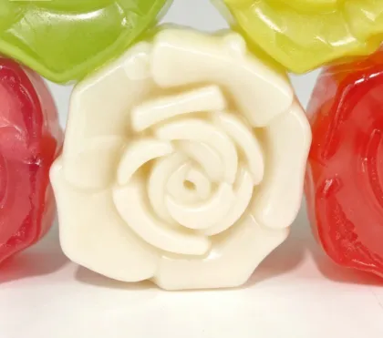 Rose handmade essential oil soap facial cleansing essential oil soap moisturizing