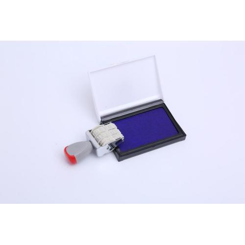 Customizable sealed cover plastic stamp pad