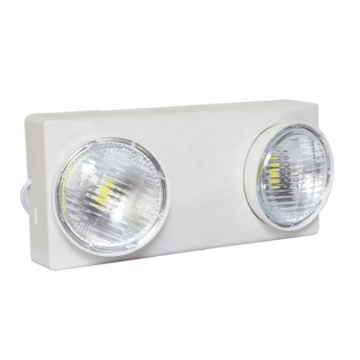 LED double-head emergency light for escape channel