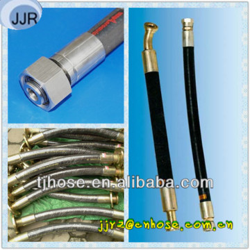 hydraulic high pressure rubber hose assembly in low price