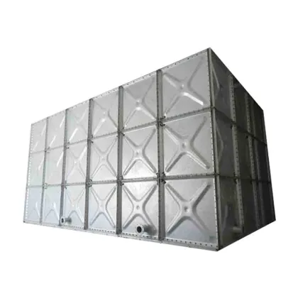 Hot DIP Galvanized Pressed Steel Iron Water Storage Tank