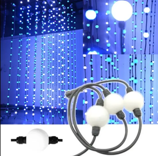 DMX RGB 3D Ball Strig Lightchain