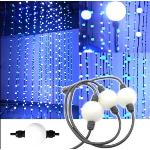 DMX RGB 3D Ball Strig Lightchain